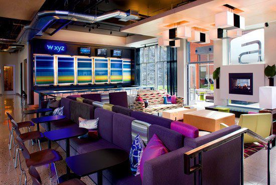 Aloft Bolingbrook Hotel Restaurant foto